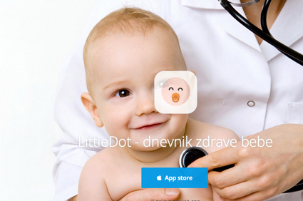 Mobilna aplikacija LittleDot - dnevnik zdrave bebe