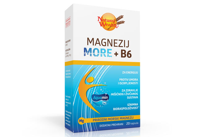 Novo! Osjetite snagu prirodnog magnezija!