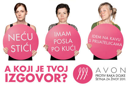 Pridružite se humanitarnom projektu AVON "Šetnja za život"!