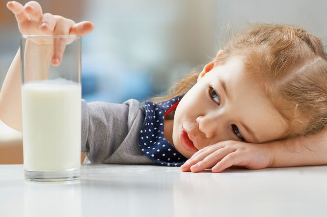Velik broj djece alergične na mlijeko preraste svoju alergiju na mlijeko
